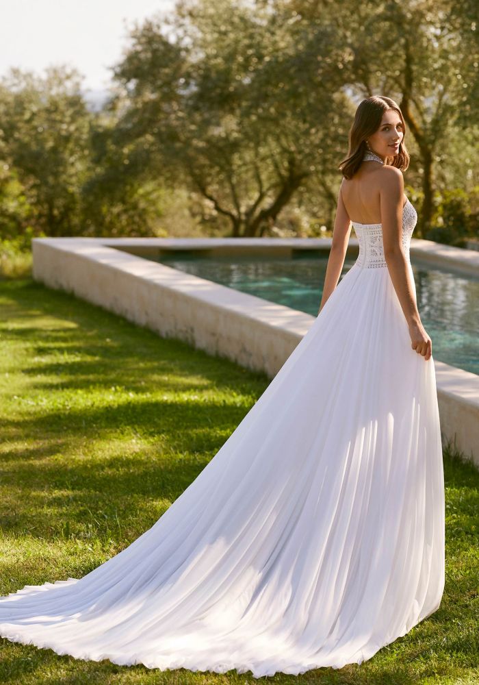 Robe de mariée NICED de ALMA NOVIA – Nicéa Mariage Nice
