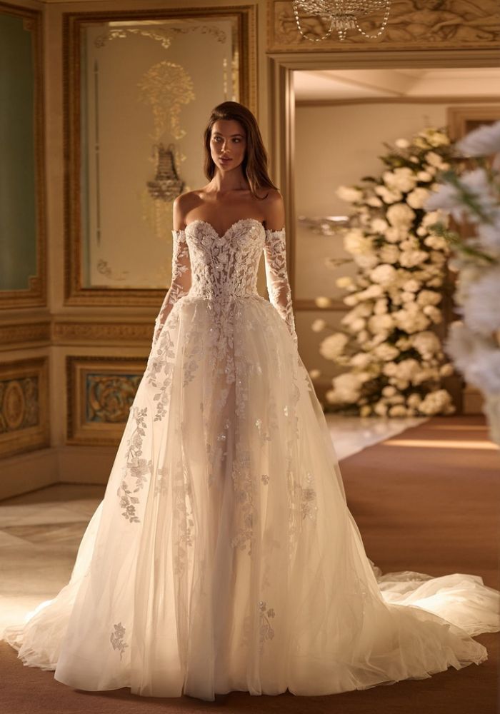 Robe de mariée EFIRA de ALBERTO PALATCHI – Nicéa Mariage Nice