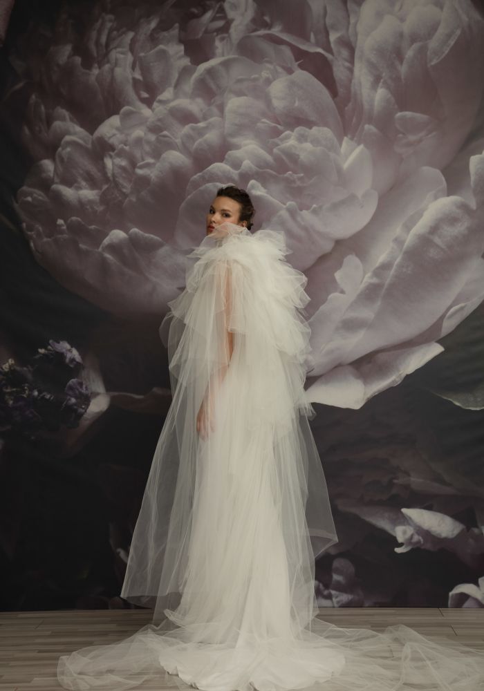 Robe de mariée 0027LD de EDITION GEMY MAALOUF – Nicéa Mariage Nice