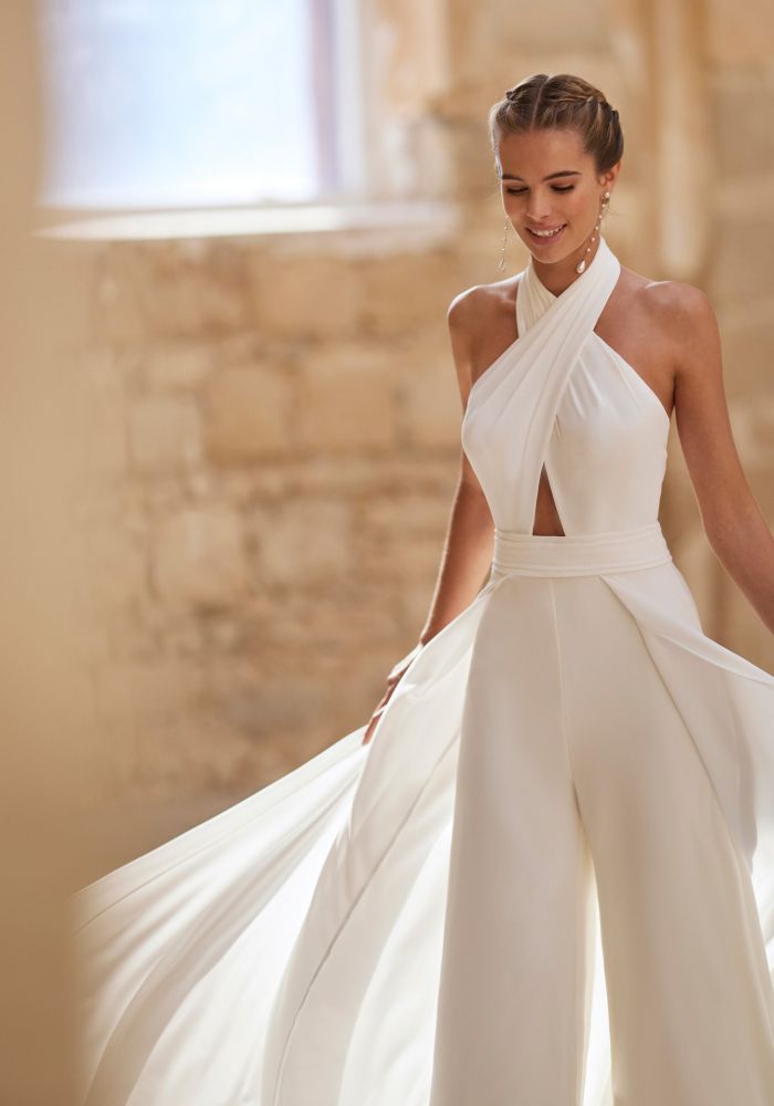 Robe de mariée HADARA de ALMA NOVIA – Nicéa Mariage Nice