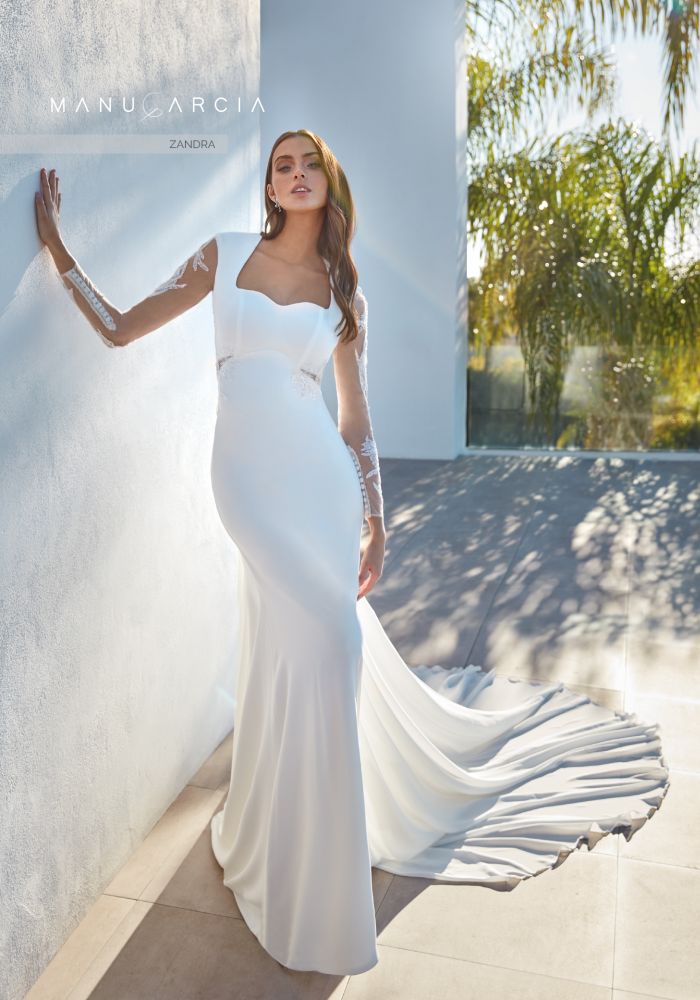 Robe de mariée ZANDRA de MANU GARCIA – Nicéa Mariage Nice