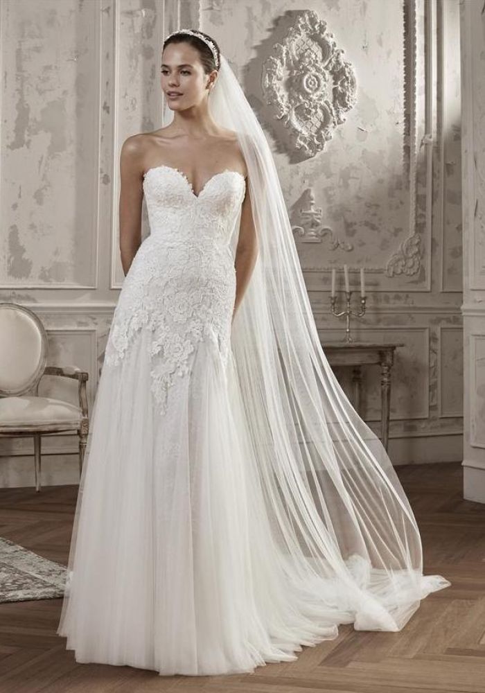 Robe de mariée ALOE de SAN PATRICK – Nicéa Mariage Nice