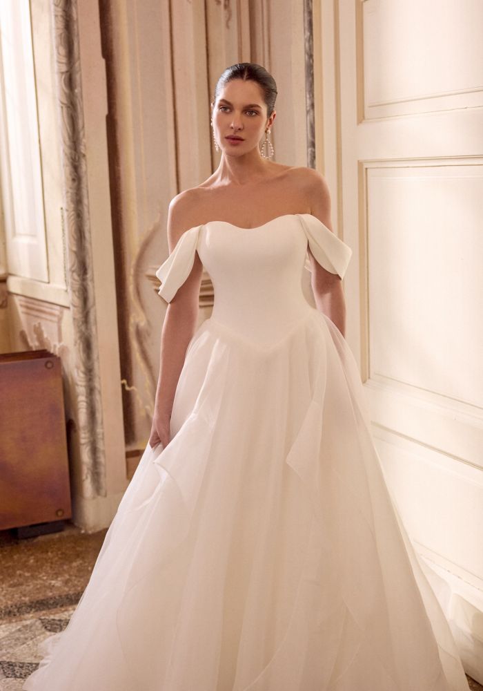 Robe de mariée LYLA 88471 de JUSTIN ALEXANDER – Nicéa Mariage Nice