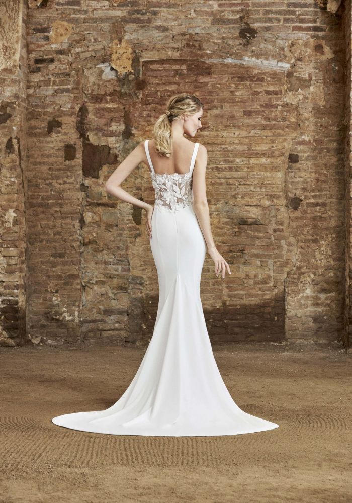 Robe de mariée JOY de HERVE MOREAU – Nicéa Mariage Nice