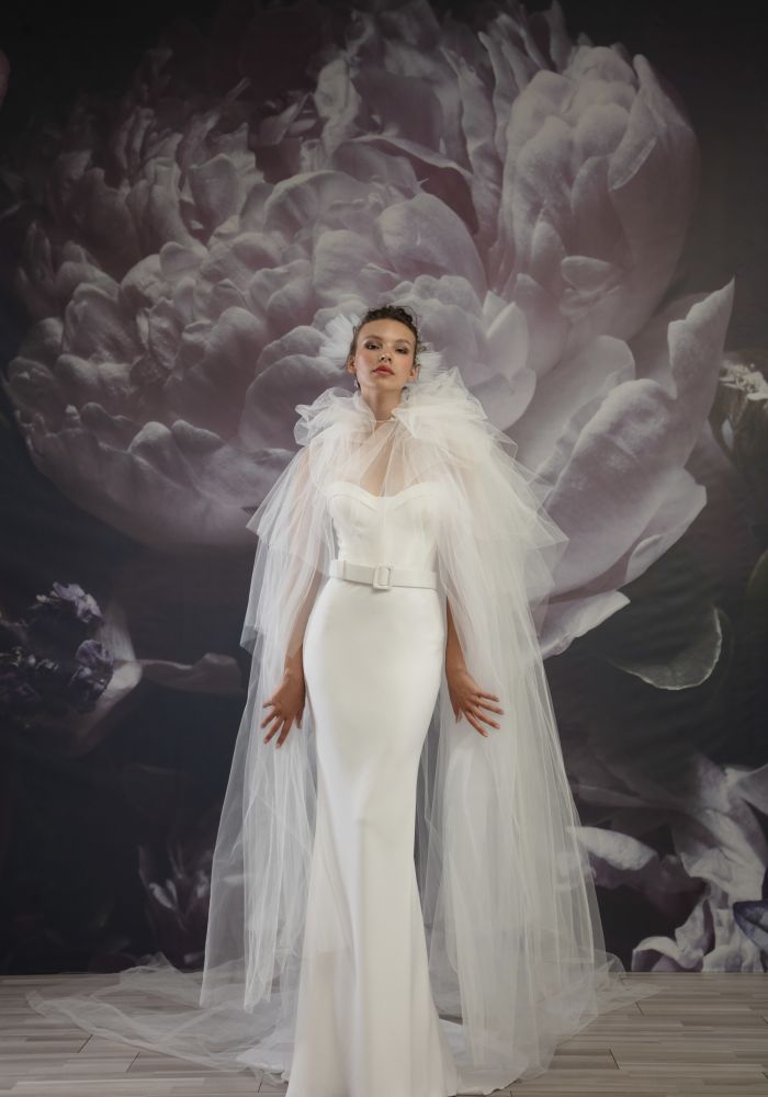 Robe de mariée 0027LD de EDITION GEMY MAALOUF – Nicéa Mariage Nice