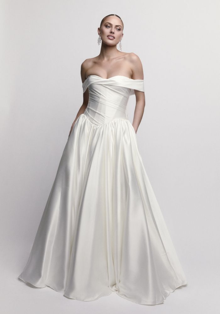 Robe de mariée DESMINA 61300B de WATTERS – Nicéa Mariage Nice