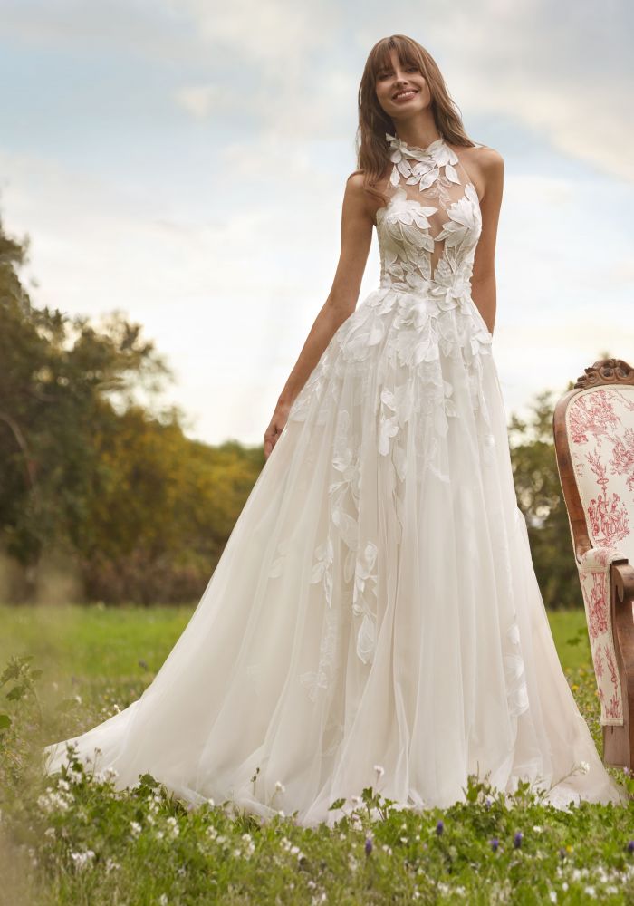 Robe de mariée JAELLE de NICOLE MILANO by Pronovias – Nicéa Mariage Nice