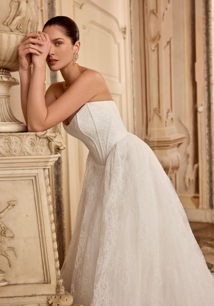 Robe de mariée LEIGHTON 88468 de JUSTIN ALEXANDER – Nicéa Mariage Nice
