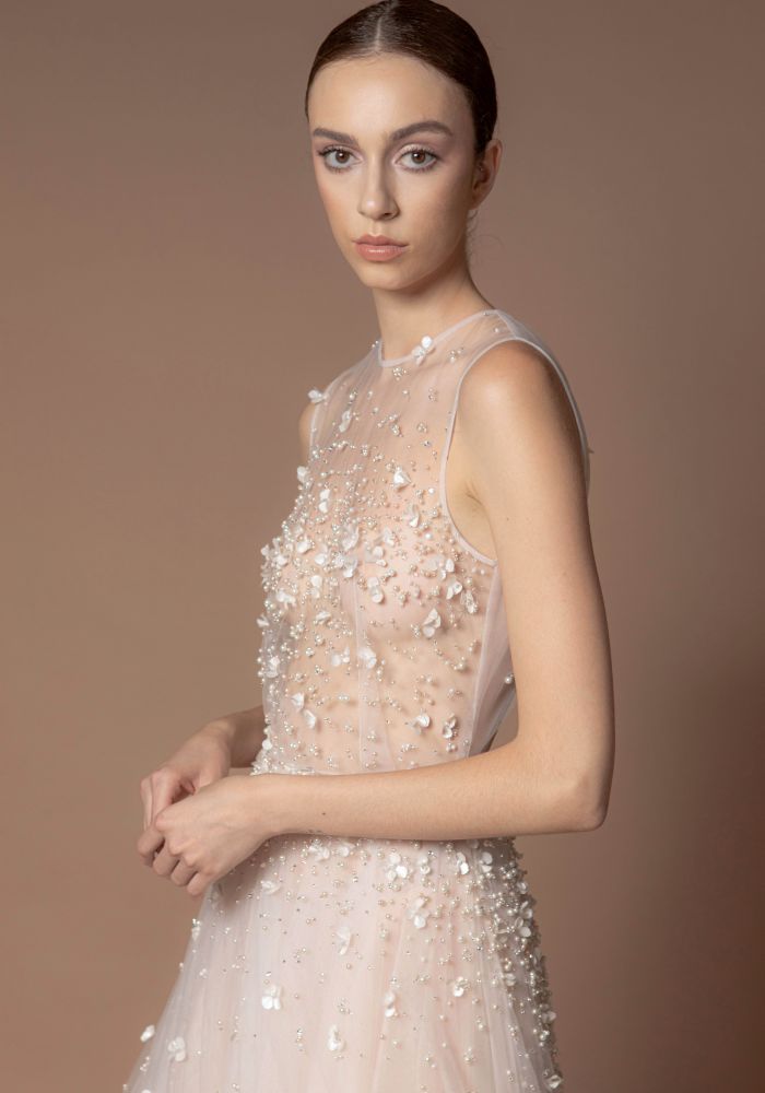 Robe de mariée LYS1015 de MARCO & MARIA – Nicéa Mariage Nice