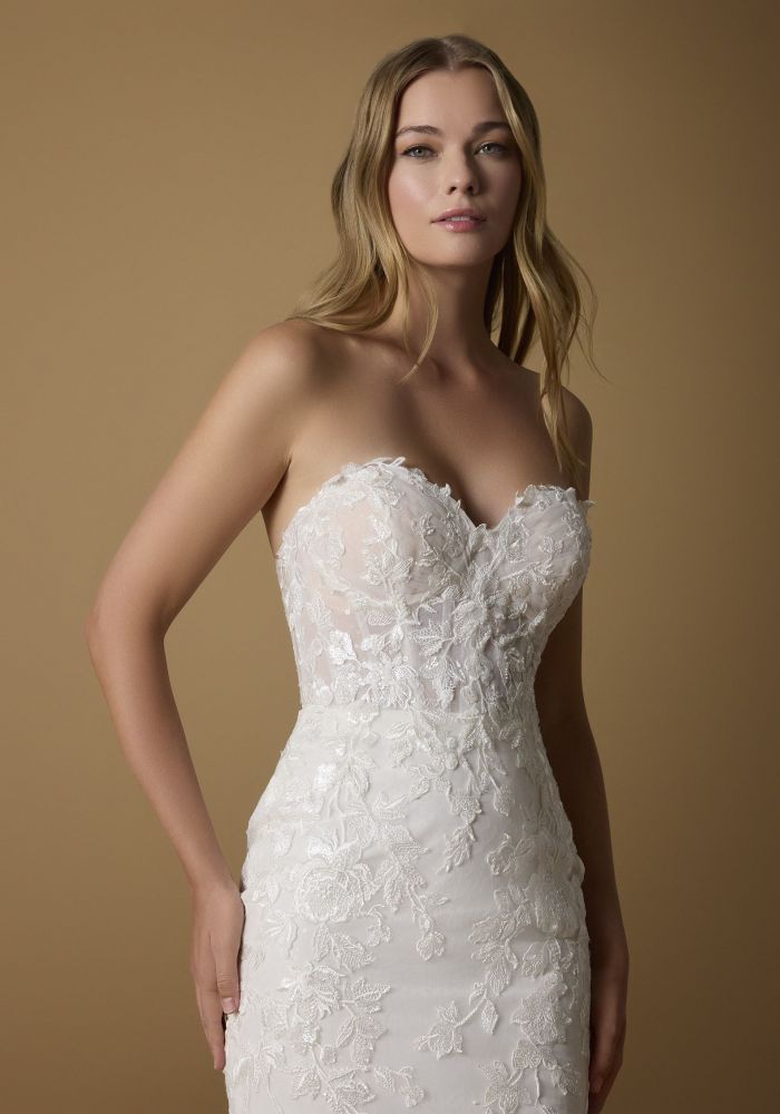 Robe de mariée SALOTE de NICOLE MILANO by Pronovias – Nicéa Mariage Nice