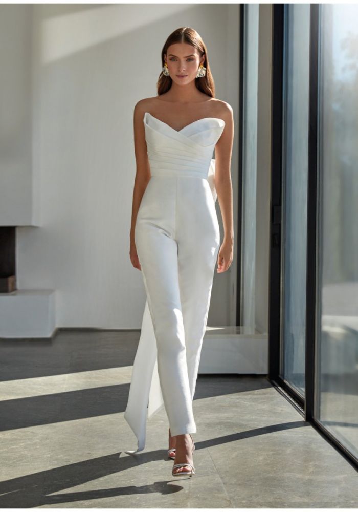 Robe de mariée ZENON-JACQUARD de MANU GARCIA – Nicéa Mariage Nice