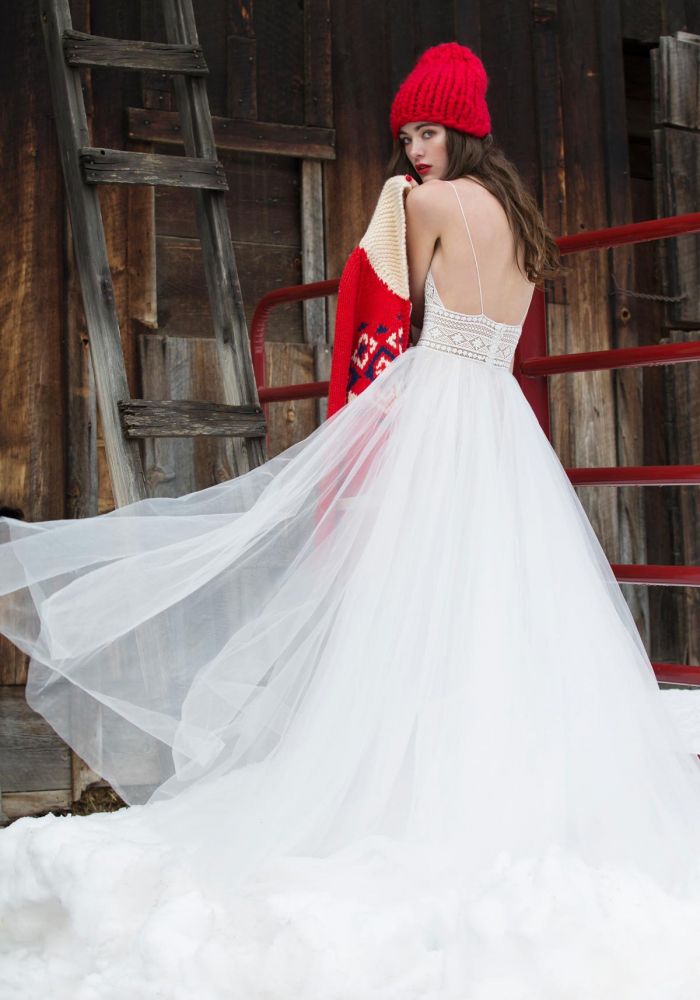 Robe de mariée THISTLE de WATTERS – Nicéa Mariage Nice