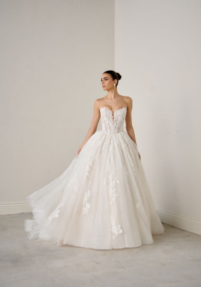 Robe de mariée VALENTINA 99372  de JUSTIN ALEXANDER – Nicéa Mariage Nice