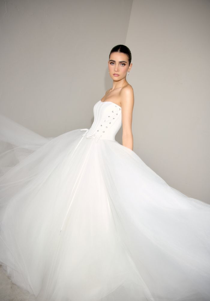 Robe de mariée LYNX 99356 de JUSTIN ALEXANDER – Nicéa Mariage Nice