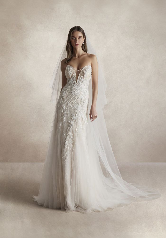 Robe de mariée YUSRA de NICOLE MILANO by Pronovias – Nicéa Mariage Nice