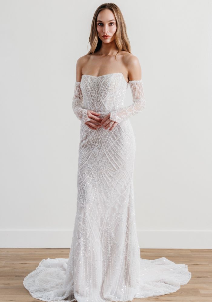 Robe de mariée MEMENTO de WATTERS – Nicéa Mariage Nice