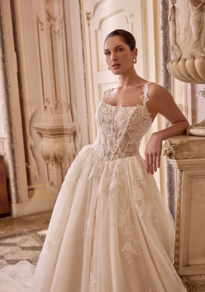 Robe de mariée LAURA 88487  de JUSTIN ALEXANDER – Nicéa Mariage Nice