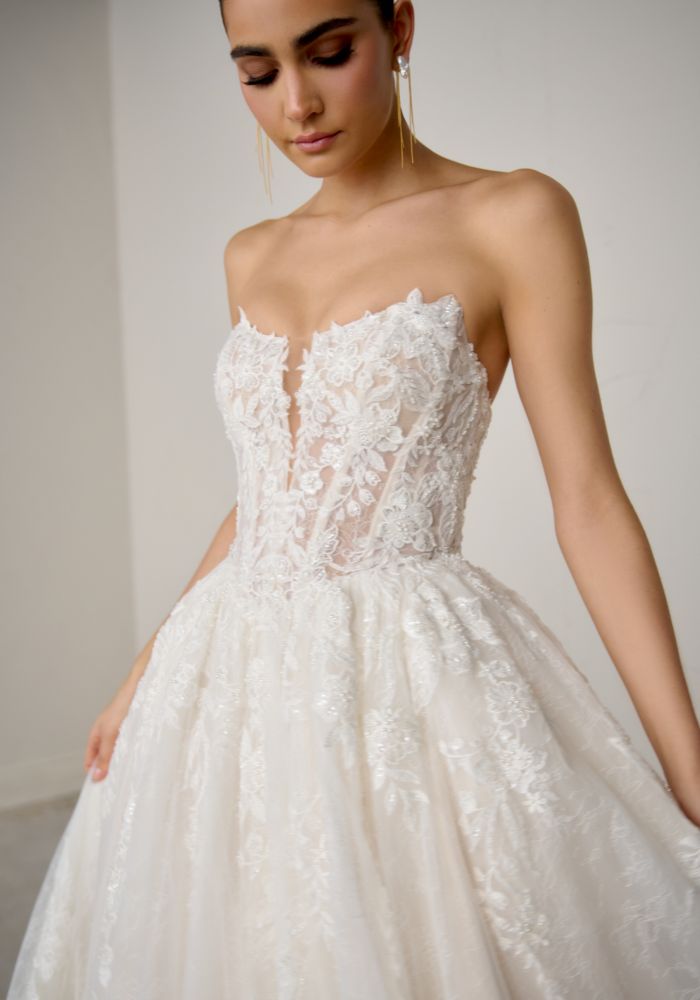 Robe de mariée VALENTINA 99372  de JUSTIN ALEXANDER – Nicéa Mariage Nice