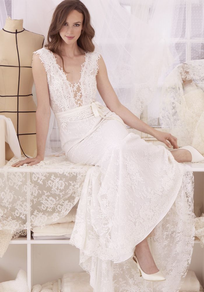 Robe de mariée VALENTINE de ATELIER EMELIA – Nicéa Mariage Nice