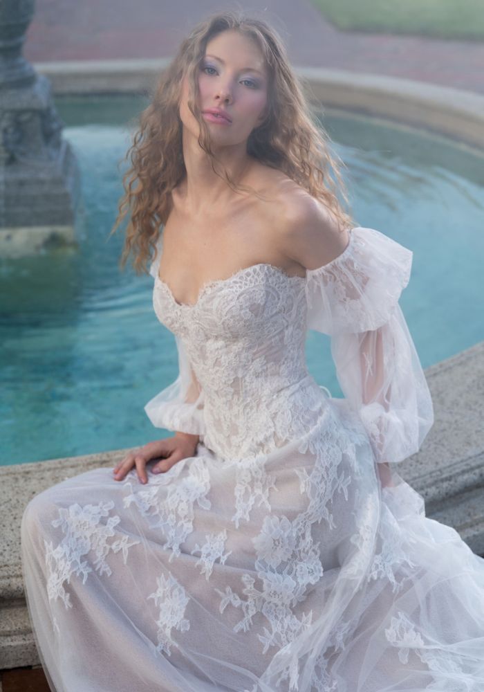 Robe de mariée MIDGE 56712 de WATTERS – Nicéa Mariage Nice