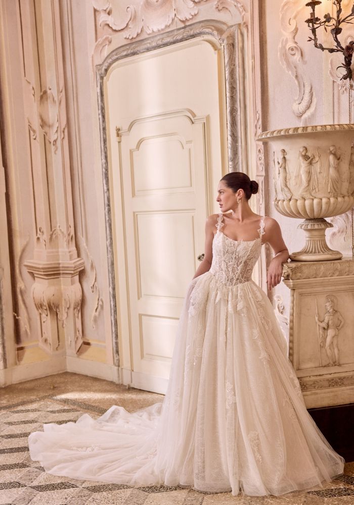 Robe de mariée LAURA 88487  de JUSTIN ALEXANDER – Nicéa Mariage Nice