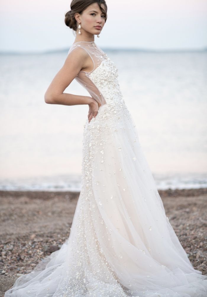 Robe de mariée LYS1015 de MARCO & MARIA – Nicéa Mariage Nice