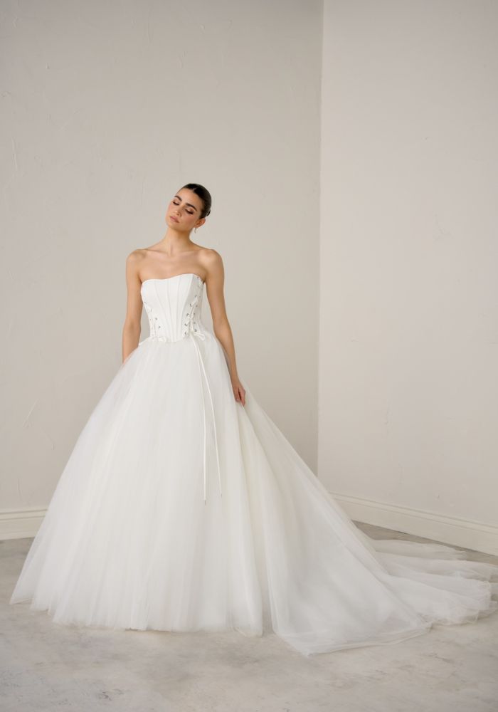 Robe de mariée LYNX 99356 de JUSTIN ALEXANDER – Nicéa Mariage Nice