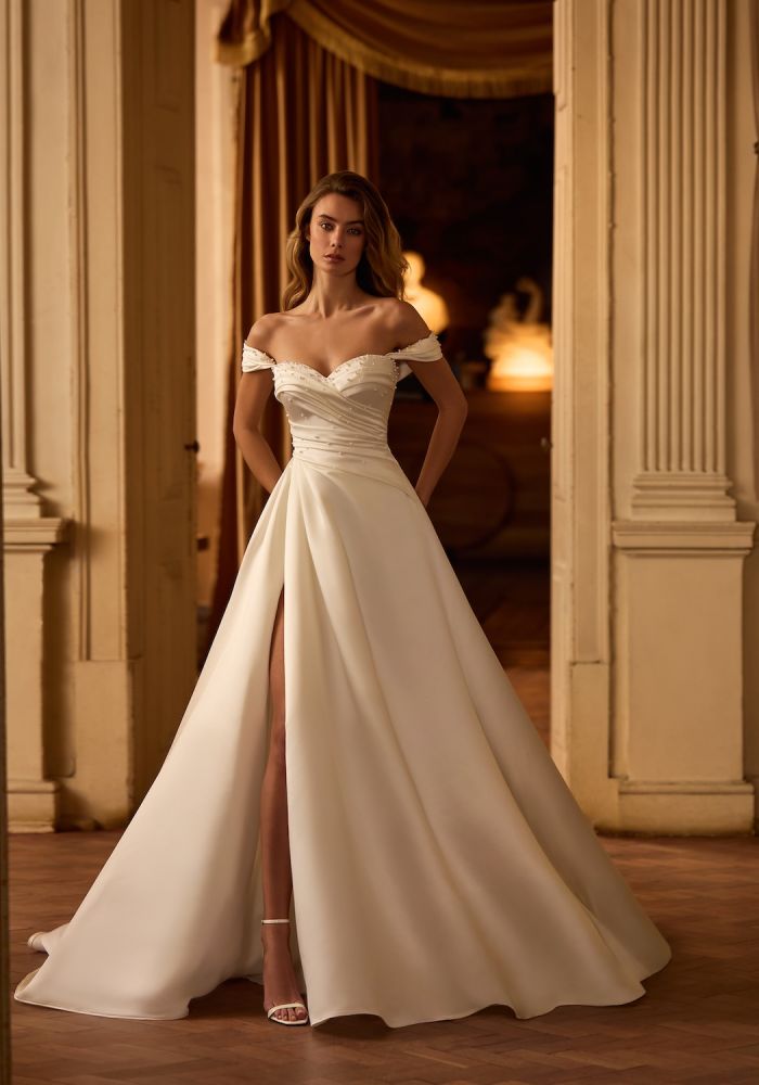 Robe de mariée CHANEL de ALBERTO PALATCHI – Nicéa Mariage Nice