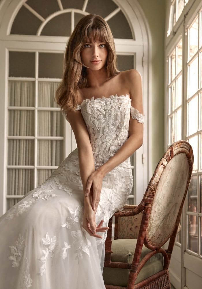 Robe de mariée ORIONA de NICOLE MILANO by Pronovias – Nicéa Mariage Nice