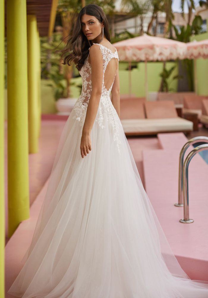 Robe de mariée JET de LUNA NOVIAS – Nicéa Mariage Nice