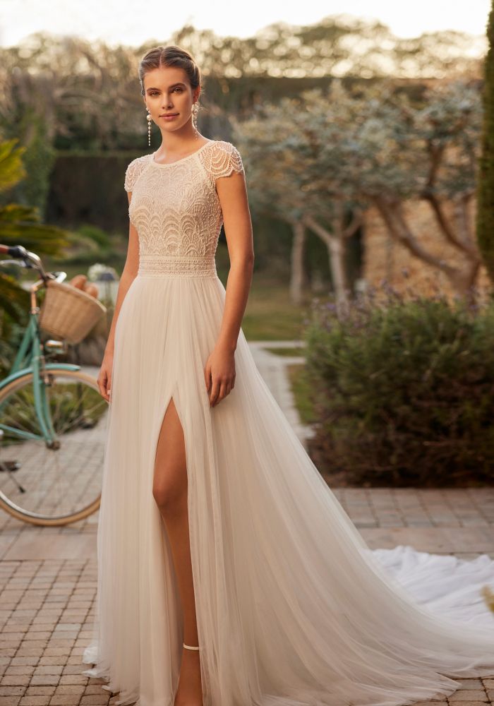 Robe de mariée DELFINA de ROSA CLARÁ – Nicéa Mariage Nice