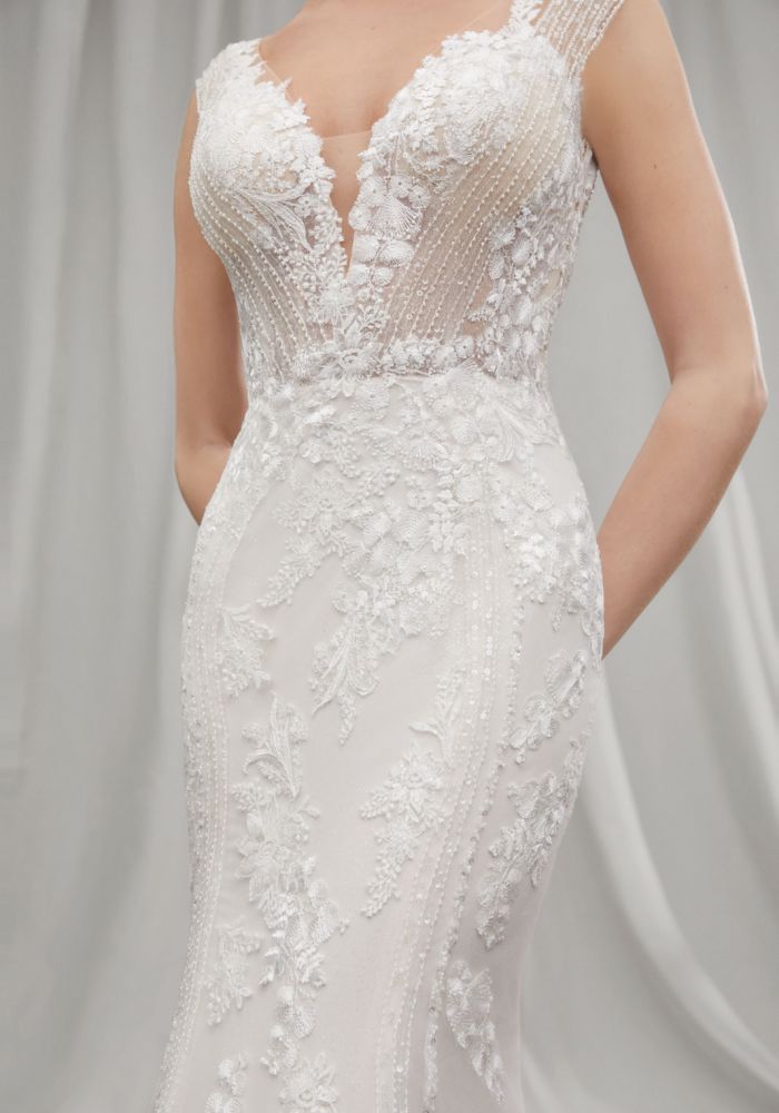 Robe de mariée FAITH de ALBERTO PALATCHI – Nicéa Mariage Nice