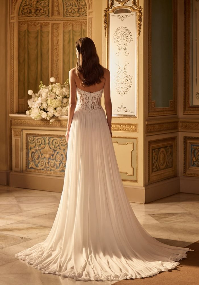 Robe de mariée NEDA de ALBERTO PALATCHI – Nicéa Mariage Nice