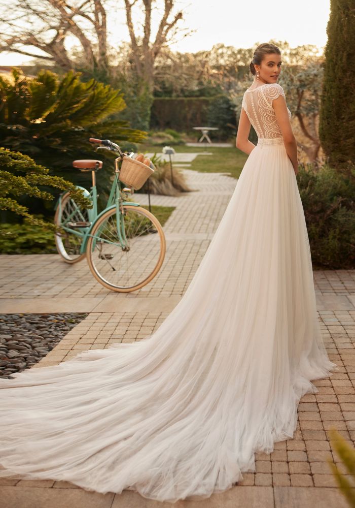 Robe de mariée DELFINA de ROSA CLARÁ – Nicéa Mariage Nice