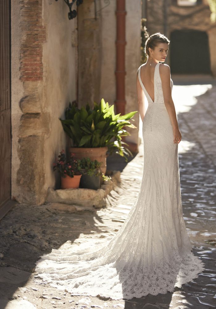 Robe de mariée USKAR de ROSA CLARÁ – Nicéa Mariage Nice