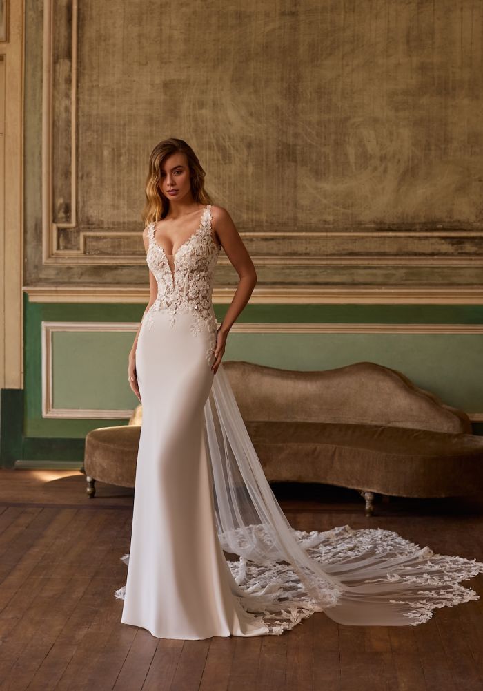 Robe de mariée LUDMILA de ALBERTO PALATCHI – Nicéa Mariage Nice
