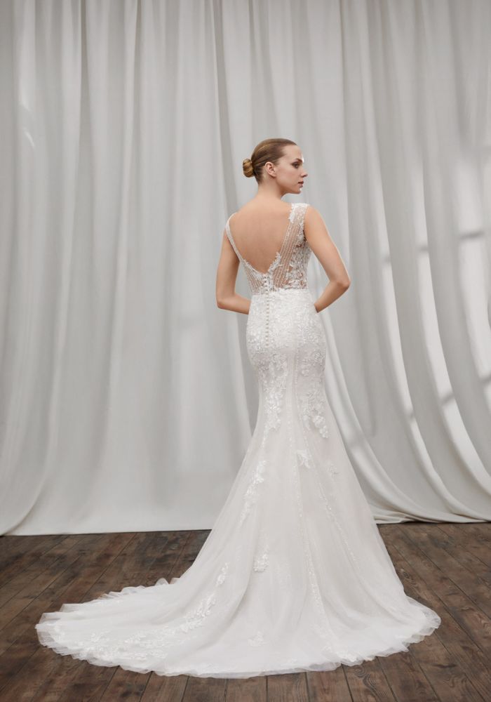 Robe de mariée FAITH de ALBERTO PALATCHI – Nicéa Mariage Nice