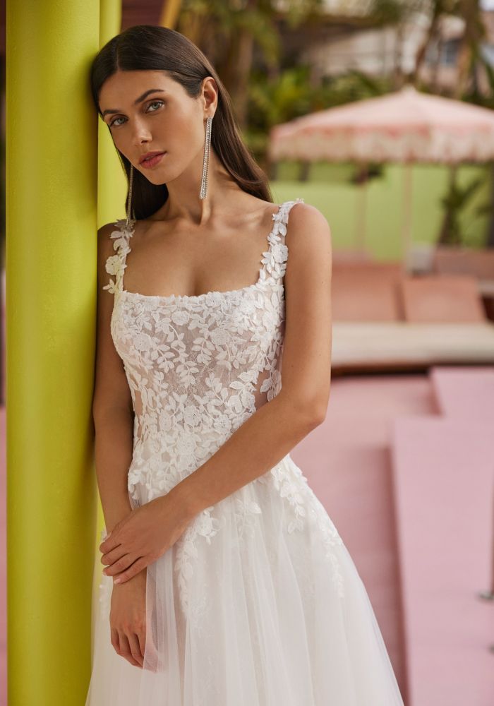 Robe de mariée JET de LUNA NOVIAS – Nicéa Mariage Nice