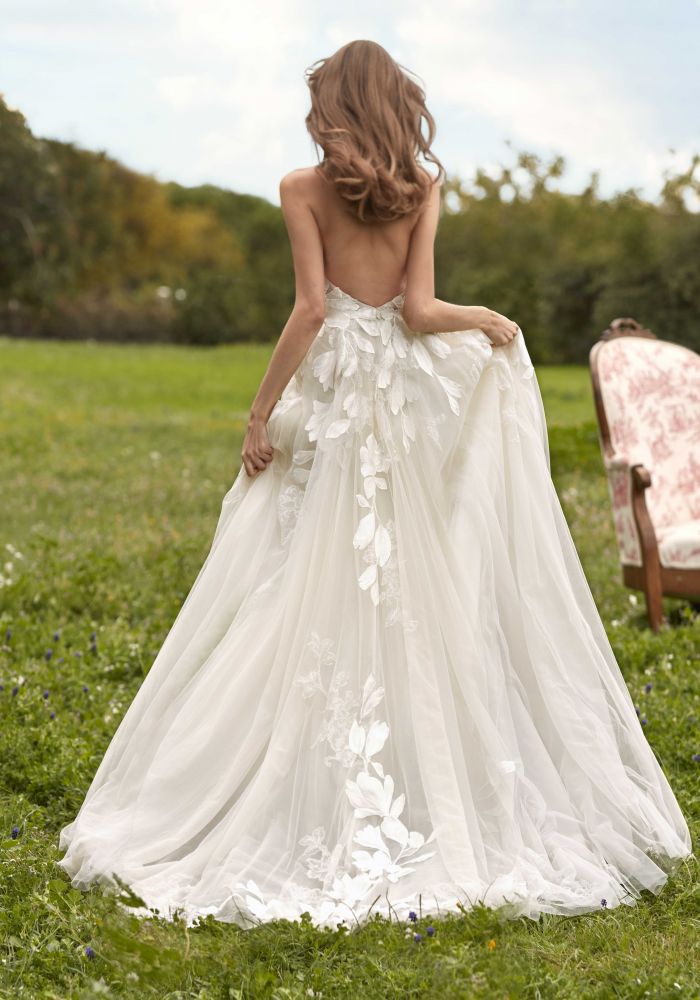 Robe de mariée JAELLE de NICOLE MILANO by Pronovias – Nicéa Mariage Nice